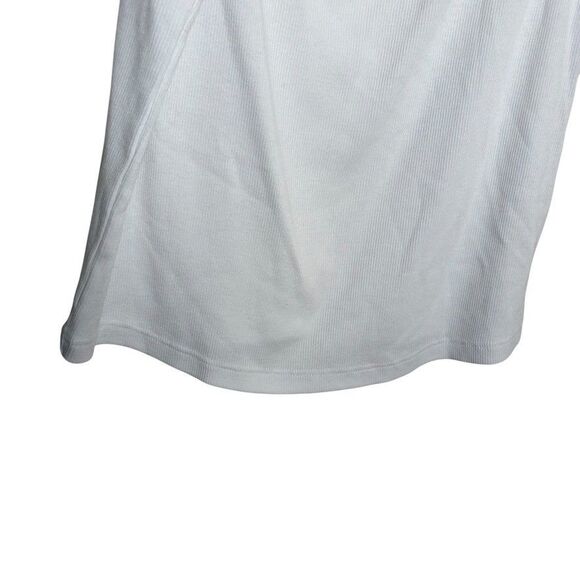 Old Navy Tank Top Women's XL Ribbed Square Neck Sleeveless Solid Basic Crop - Picture 3 of 9